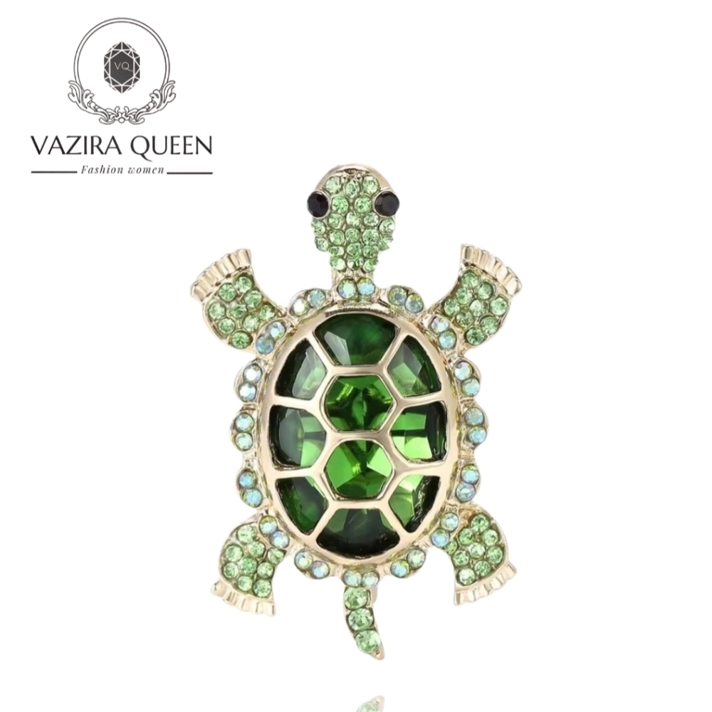 VQ Turtle Brooch